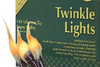 140 Light Strand of Silicone Twinkle Lights With Brown Cord