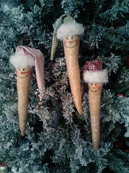 Icicle Tree Ornaments