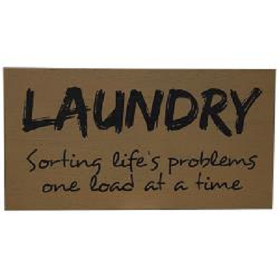 Laundry Problems Sign
