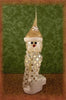Sparkle Gold Snowman Night Light
