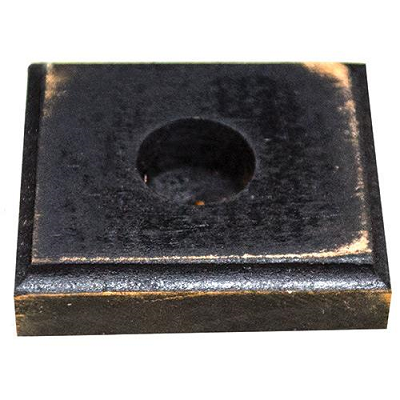 Square Black Taper Holder