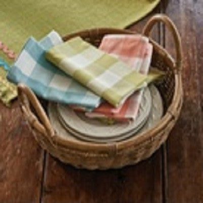 St Maarten Jacquard Check Napkin