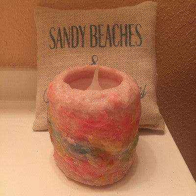 Electric Summer Sunset "Forever Candle"