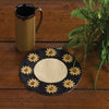 Sunflower Cotton Applique Accent Mat