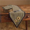 Sunflower Check Table Runner