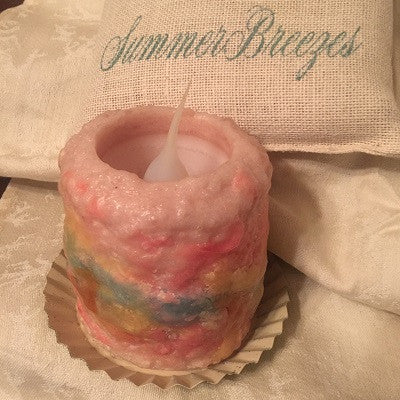 Electric Summer Sunset "Forever Candle"