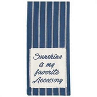 Sunshine Is My Favorite Accessory Dishtowel