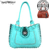 Trinity Ranch Concealed Handgun Collection Tote Bag ~ Dual Carry ~ Turquoise