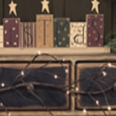 Twig Lighted Garland