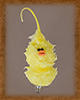 Yellow Duck Stacker Bulb Hand Crafted by Vicky Jeans Creations
