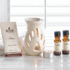 Walnut Vanilla Oil Warmer Set