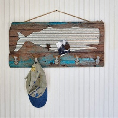 Sperm Whale Wall Hook Rack