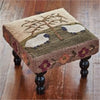Primitive Willow and Sheep Stool