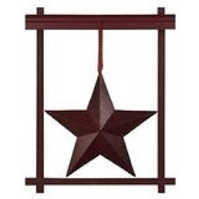 Burgundy Window Star